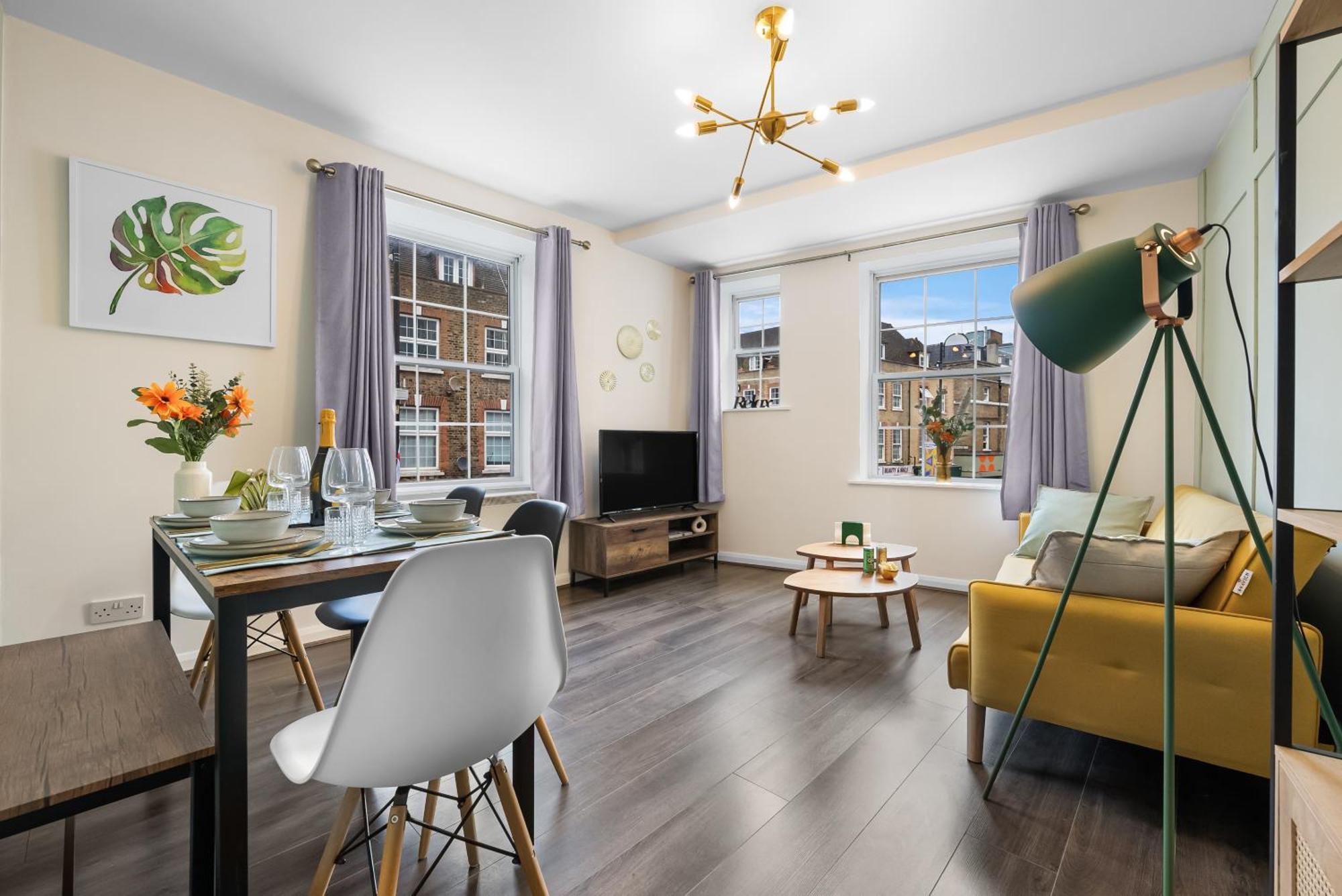Chic 2 Bedroom Apartment Near Liverpool Street By Gold Stays لندن المظهر الخارجي الصورة